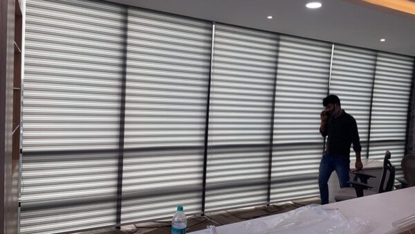 Window Roller and Vertical Blinds